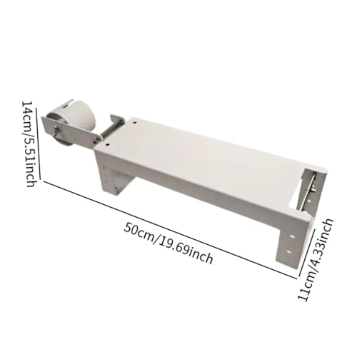 LOUYENOUS Tabletop Package Roll Tape Dispenser Bench Tape Cutter Stainless Steel Packaging Parcel Tabletop Packing Box Sealing Machine