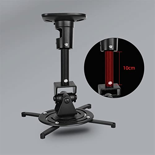 Projector Bracket Projector Shelf Home Heavy-duty Wall-mounted Projector Rack Office Living Room Conference Room Universal Ceiling Projector Stand can be Adjusted Freely Pprojector Mount ( Color : 1 )