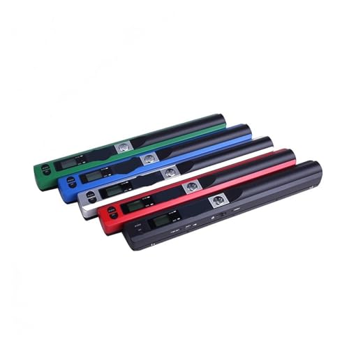 Document Camera, Portable Scanner Mini Document, A4 Book JPG and PDF Format 300/600/900 Dpi for Live Demo(Blue)