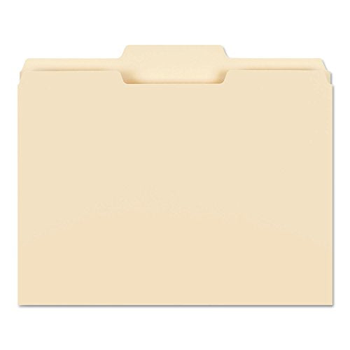Smead File Folder, 1/3-Cut Tab, Center Position, Letter Size, Manila, 100 per Box (10332)