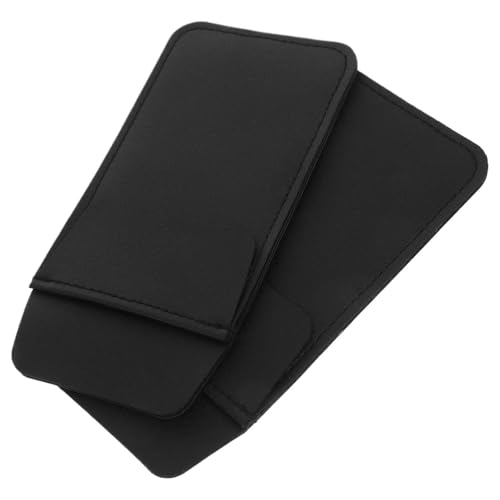 Yingluno 12pcs Pen Sleeve For Nurse Doctor Insert Type Pencil Storage Organizer Pu Material Reusable Pocket Protector