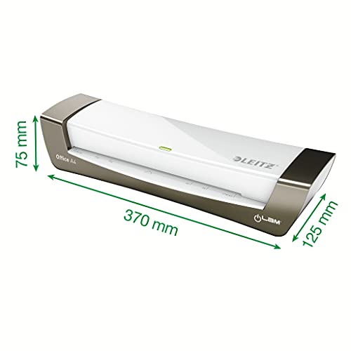 Leitz 72511084 iLam A4 Laminator for The Small Office - Silver/White