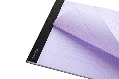 Mintra Office Legal Pads, ((xBasic, 8.5in x 11in, Wide (Pastel), 36pk (6-6pks))