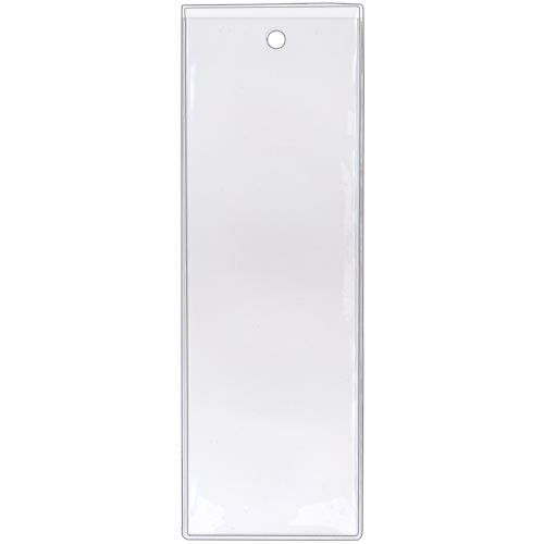 StoreSMART - Plastic Bookmark Covers/Holders with Tassle Hole - Clear Plastic - 1000-Pack - Made in USA - BMK466C-1000
