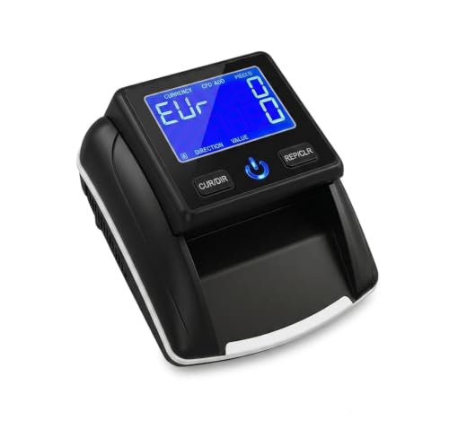 TEMPO DI SALDI Upgradeable Portable Professional False Banknote Detector and Counter