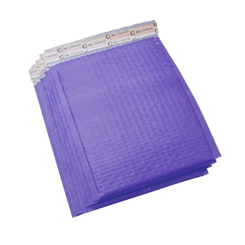 AirnDefense 500#5 10.5x16" Purple Poly Bubble Mailers Shipping Padded Envelope