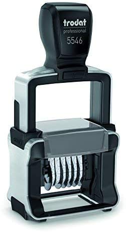 Trodat Professional 5546 Numberer Self Inking Stamp - 6 Digits