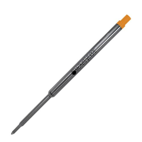 Monteverde Ballpoint Refill to Fit Waterman, Medium, Orange, 50 Pack