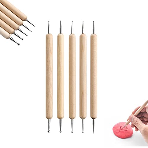 OISNGWNG 25pcs Polymer Clay Tools Sculpting Kit Sculpt Smoothing Wax Carving Pottery Ceramic Shapers Modeling Carved Tool Set