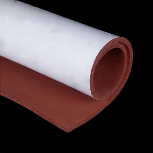 Self-Adhesive Silicone Sponge Foam Pad 1mm-5mm Thick Mat for Laminating Machine, 1pc(500x500x5mm)