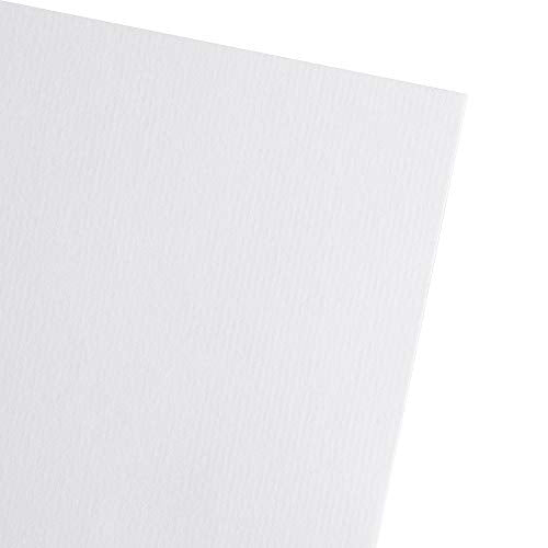 JAM PAPER Strathmore 24lb Paper - 90 gsm - 8.5 x 11 - Bright White Laid - 500 Sheets/Ream