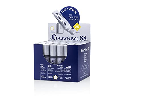 COCCOINA Liquid Glue, 25 Gram Tubes #688, Box of 30