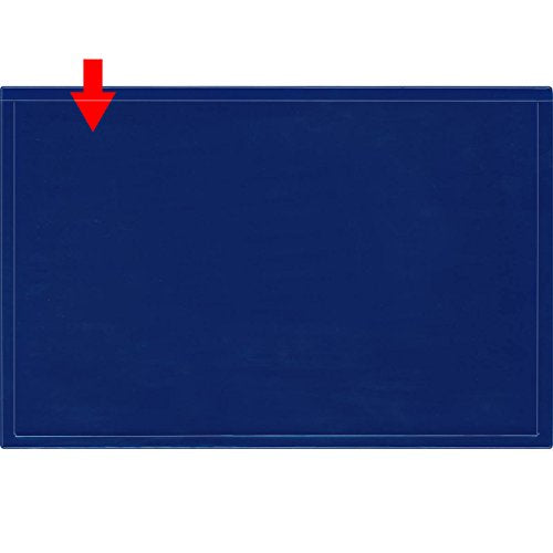 StoreSMART - Blue Document Frame (Window) - Magnetic - 11" x 17" Pages - 100-Pack - R3871PQBM-100