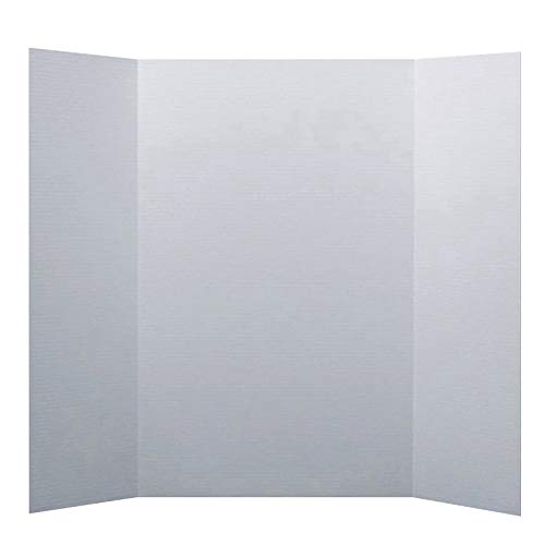 Flipside FLP3004224 Project Board, 1 Ply, 36" Width, 48" Length, White (Pack of 24)