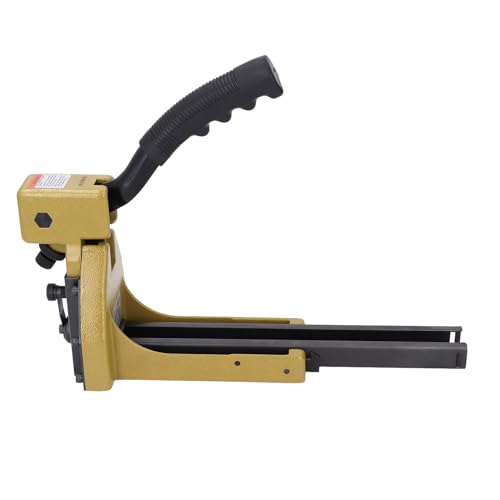 Manual Carton Sealing Stapler for Corrugated Boxes,Heavy Duty Cordless Staple Gun with Depth Adjustment