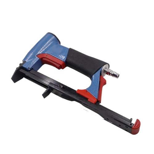 KJOET Professional Heavy Duty Stapler 21Ga Pneumatic Air Staples Pneumatic Strip Nail Gun 8016
