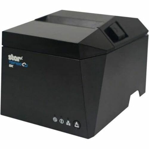 Star Micronics TSP143IVUE Retail, Hospitality Direct Thermal Printer - Label Print - USB - Wireless LAN - with Cutter - Gray - 3.15" Print Width - 7.09 in/s Mono - 203 dpi - Automatic Cutting