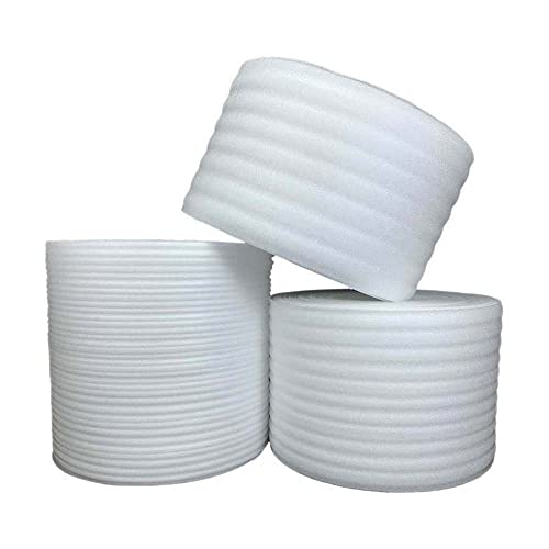 Filling Protective Pad, Lenght 50M EPE Pearl Cotton Protective Film Express Packing And Filling Protective Pad 1mm Foam Board Manual DIY Accessories ( Color : Thickness 1mm , Size : W 30cm x L 50M )