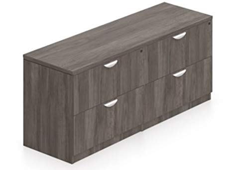 SL7122TOP-SL3622LF Lateral File Credenza, 72" w x 22" d x 29 1/2" h - Artisan Grey