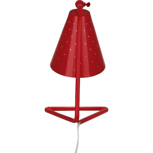 Robert Abbey Pierce Canary Yellow Gloss Metal Desk Lamp