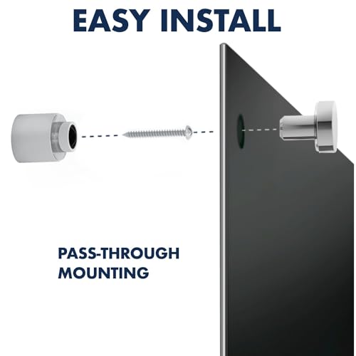 Quartet Magnetic Dry Erase Board, 72" x 48" Glass Whiteboard for Wall, Infinity, Black (G7248B)