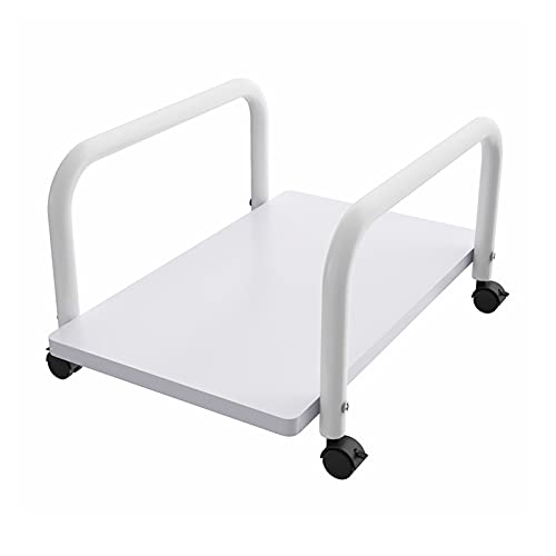 SUNESA Pc Stand CPU Stand PC Cart Holder，CPU Stand Mobile Desktop Tower PC Floor Stand Rolling Caster Wheels，with 4 Caster Wheels（3 Colors） Stand (Color : Gold)