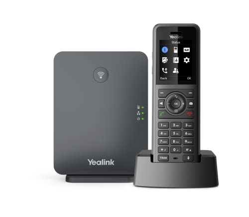 Yealink DECT Telephone W77P Black