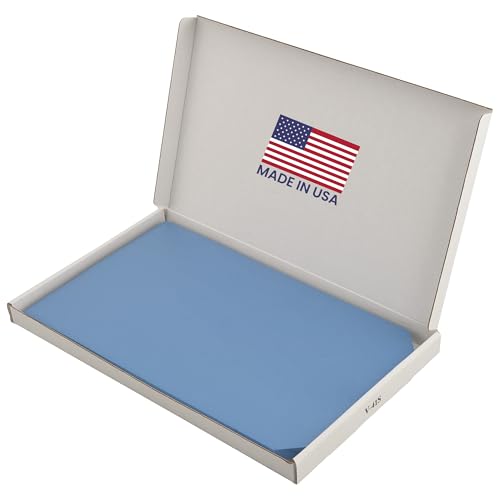 Exhibitindexes® Blue Manuscript Covers 9 X 12.5 100 Sheets Made in USA