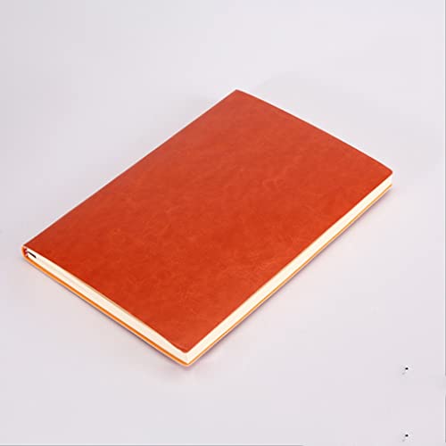 YMGSCC A5 A6 Three Sizes 5 Colors Large Business Diary Leather Soft Copy Notebook Increase Thick Kawaii Office