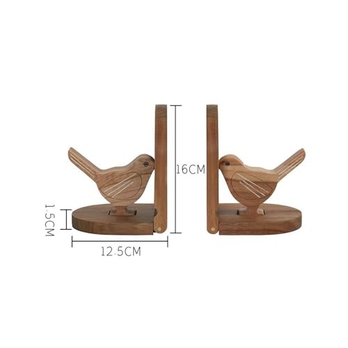 kP8Jn2JgH Bookends Book Ends, Decorative Bookends for Shelves, Non-Skid, Handmade Decorative