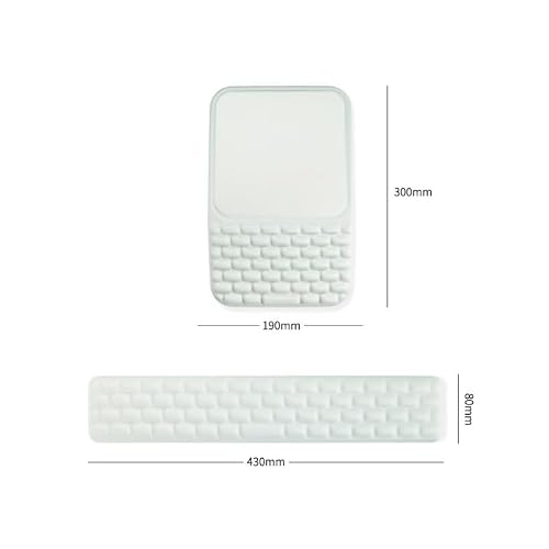 YUQKAI Wrist Rest Pad Suit Keyboard Hand-held Soft Rebound Office Party Gospel (Style 5)