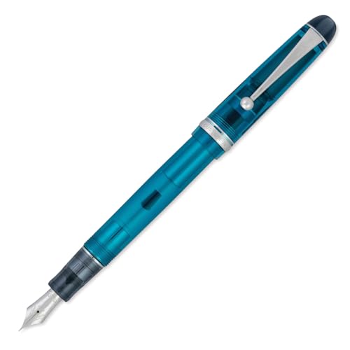 Pilot Custom 74 Fountain Pen, Fine Nib, Teal Barrel (13345)