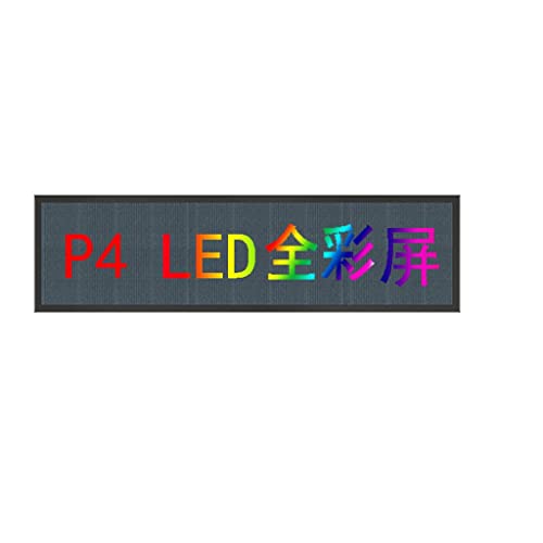 MekUk LED Sign Board Scrolling Message Scrolling LED Sign Programmable Scrolling Message Light Signs Display Board Mini Information Signs for Store, Car, Business, Promotion (Size : 55cm*16cm)
