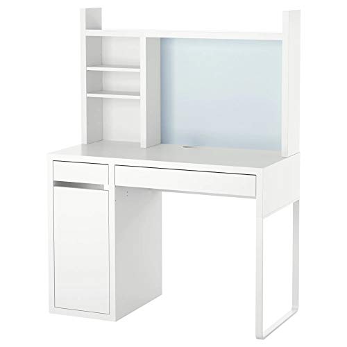 BBLP Workstation White, Assembled Size Width:105 cm Depth:50 cm Height:140 cm