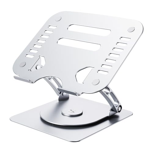 DDYYDS Aluminum Alloy Laptop Stand Desktop 360-degree Rotating Lifting Folding Computer Elevated