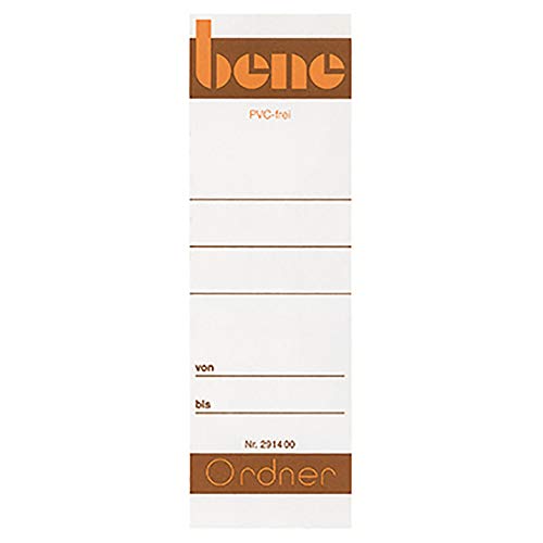 Bene Rückenschilder 291460 VE10