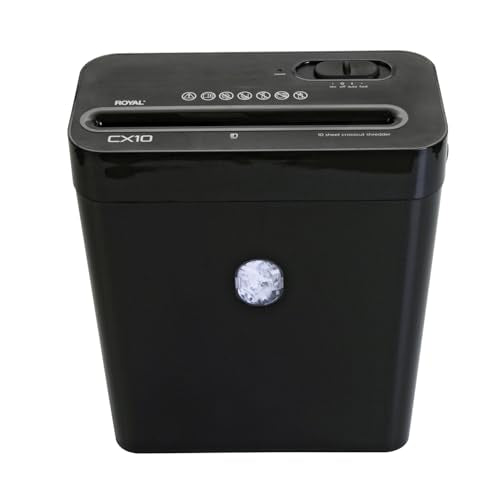 Royal 89342X CX10 Crosscut Shredder