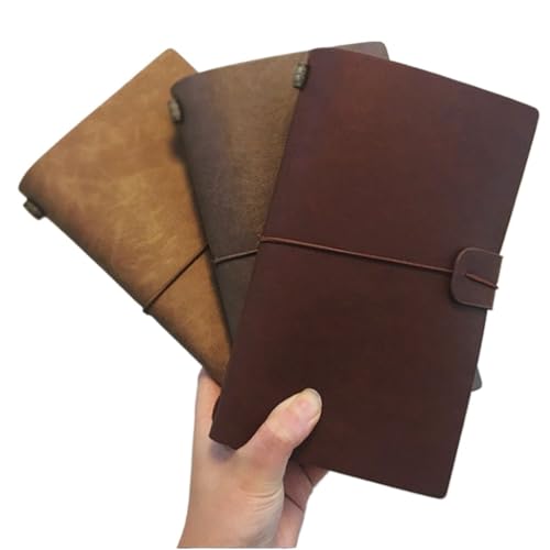 VIAENKFG Diary Book A5 Thickened Notepad Set Notebook Business