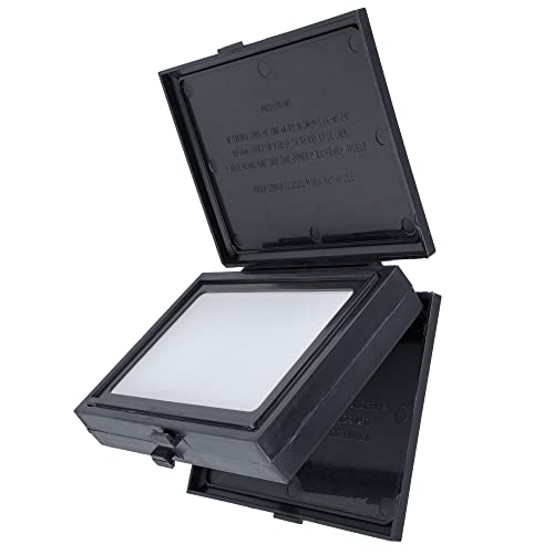 ExcelMark Mark II Reversible Stamp Pad Kit for Rubber Stamps - Includes 2 oz. Ink (Black)