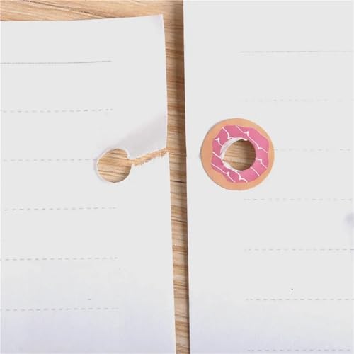20 Sheets Hole Punch Protector Labels Self Adhesive Loose Leaf Reinforcement