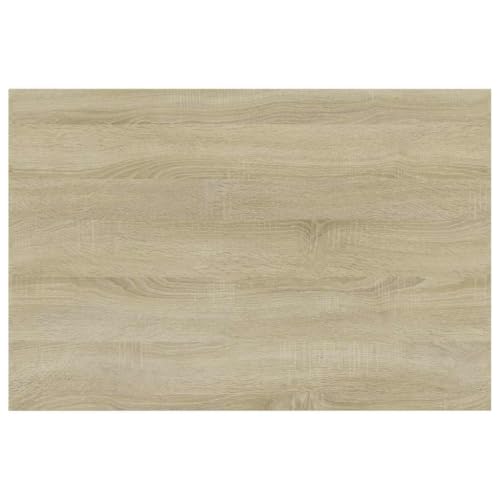 LKJephalotrope 8 Pcs Sonoma Oak Bookshelf Boards 23.6 x 15.7 in