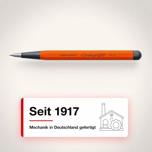 LEUCHTTURM1917 Drehgriffel Nr. 2 Propelling Pencil, Pumpkin