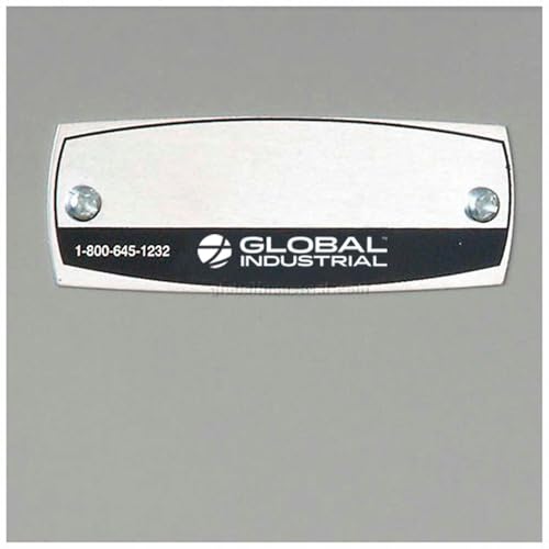 GLOBAL INDUSTRIAL Double Tier Locker, 12x18x36, 2 Door, Ready To Assemble, Gray