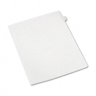 Allstate-Style Legal Side Tab Divider, Title: 4, Letter, 25/Pack [Set of 3]