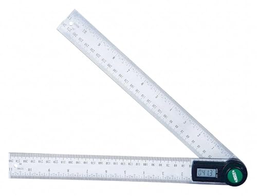 INSIZE 2176-300 Electronic Protractor, 12"