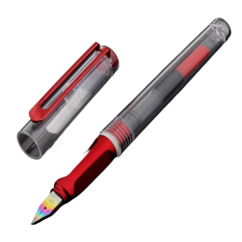 XXGDCOLP Transparent Color School Supplies Student Office Stationary Colors Nib Fountain Pen Ink(C)