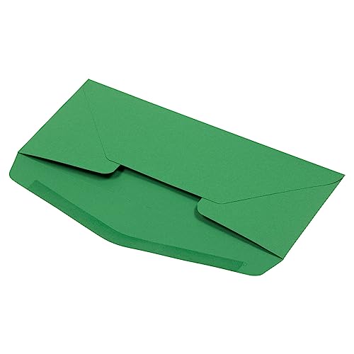 JAM PAPER #10 Business Colored Envelopes - 4 1/8 x 9 1/2 - Green Recycled - Bulk 250/Box