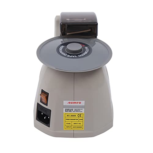 WAZYKJMDXX Tape Dispenser Electric Tape Cutting Machine Automatic Carousel Tape Dispenser for Office Wrapping Packaging