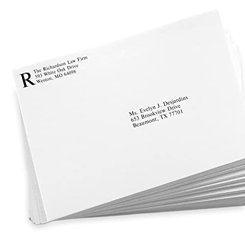 LUXPaper 9 x 12 Booklet Envelopes | Peel & Press | White | 28lb. Text | 500 Qty