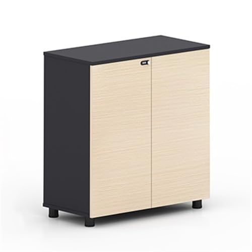 Cabinet File Cabinet Office File Cabinet, Wooden Storage Cabinet with Double Door, Filing Cabinet with Combination Lock, Two Side Small Storage Cabinets Archivadore